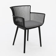 Canela Dining Chair Set of 4 - Black